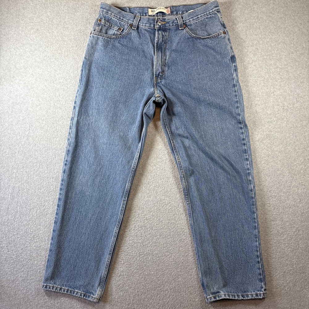 VTG LEVIS 550 Men's 36x30 Medium Wash Y2K Rock Classic (Tiny Spot) RT2194A